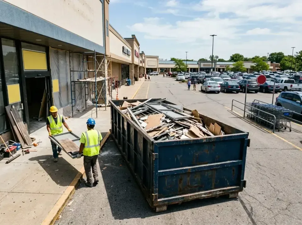 retail-store-renovation-debris-003 — frequently asked questions, Roll-off Dumpster Rentals in Brodhead, WI